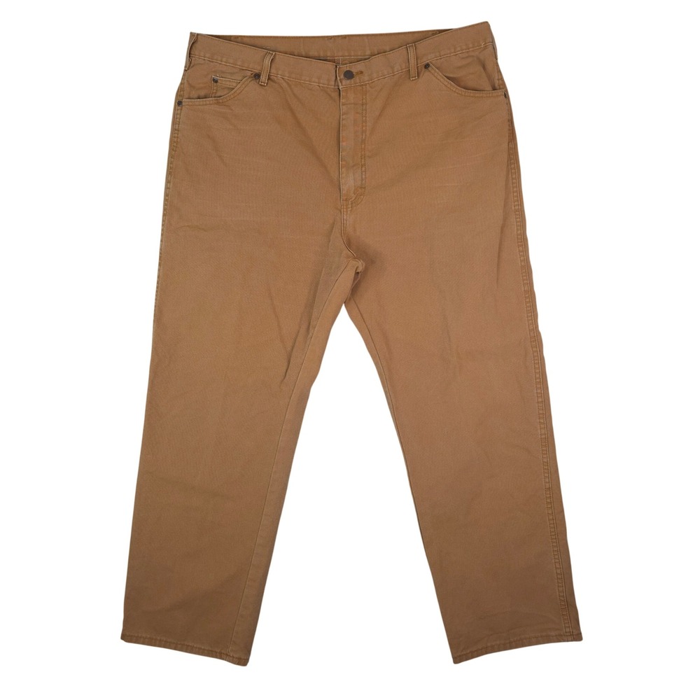 Dickies Carpenter Pants Mens 40x30 Brown Duck Canvas Workwear Utility Y2K Skater
